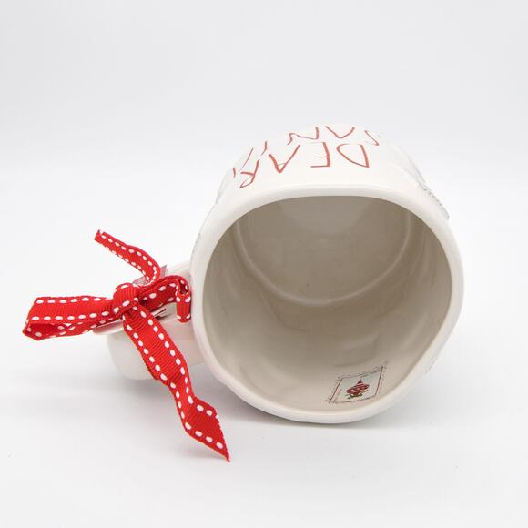 Rae Dunn Christmas Mug, Dear Santa Mug with Stamps, Double-Sided Coffee Cup - Picture 7 of 10